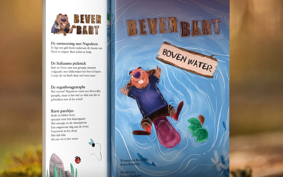 Children’s book “Bever Bart boven water”